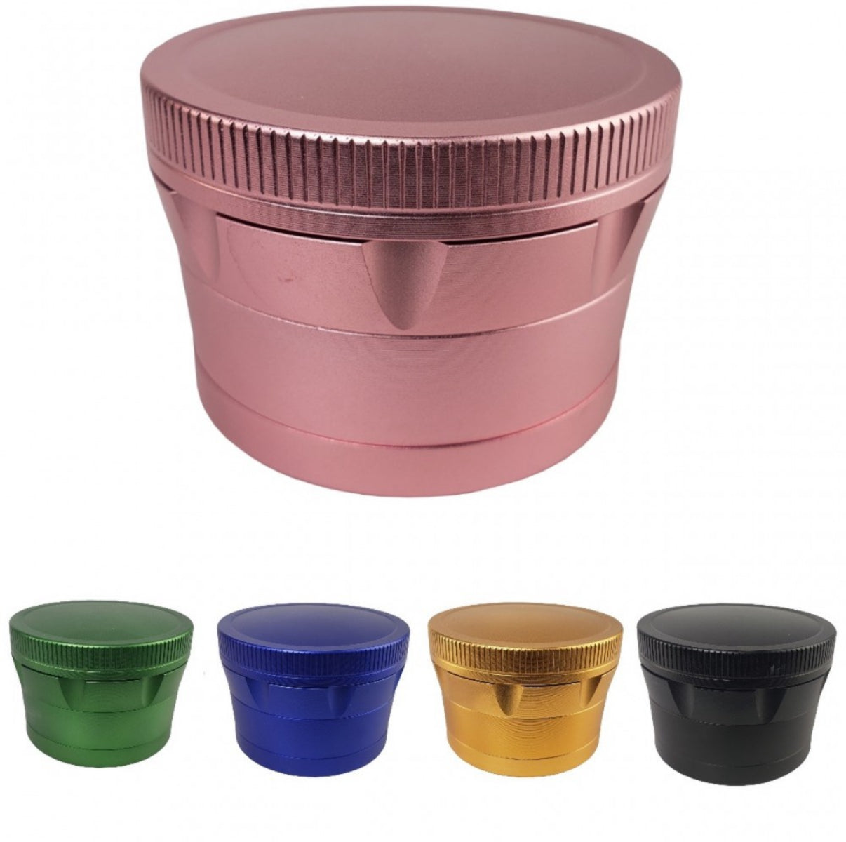 63MM 4 PART SQUARE TEETH GRINDER (Customize Engraving!!)