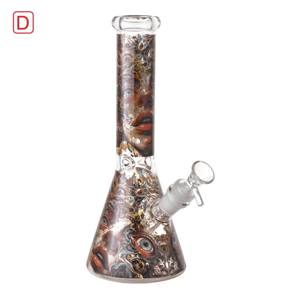 10” Horror Vision Beaker Water Pipe