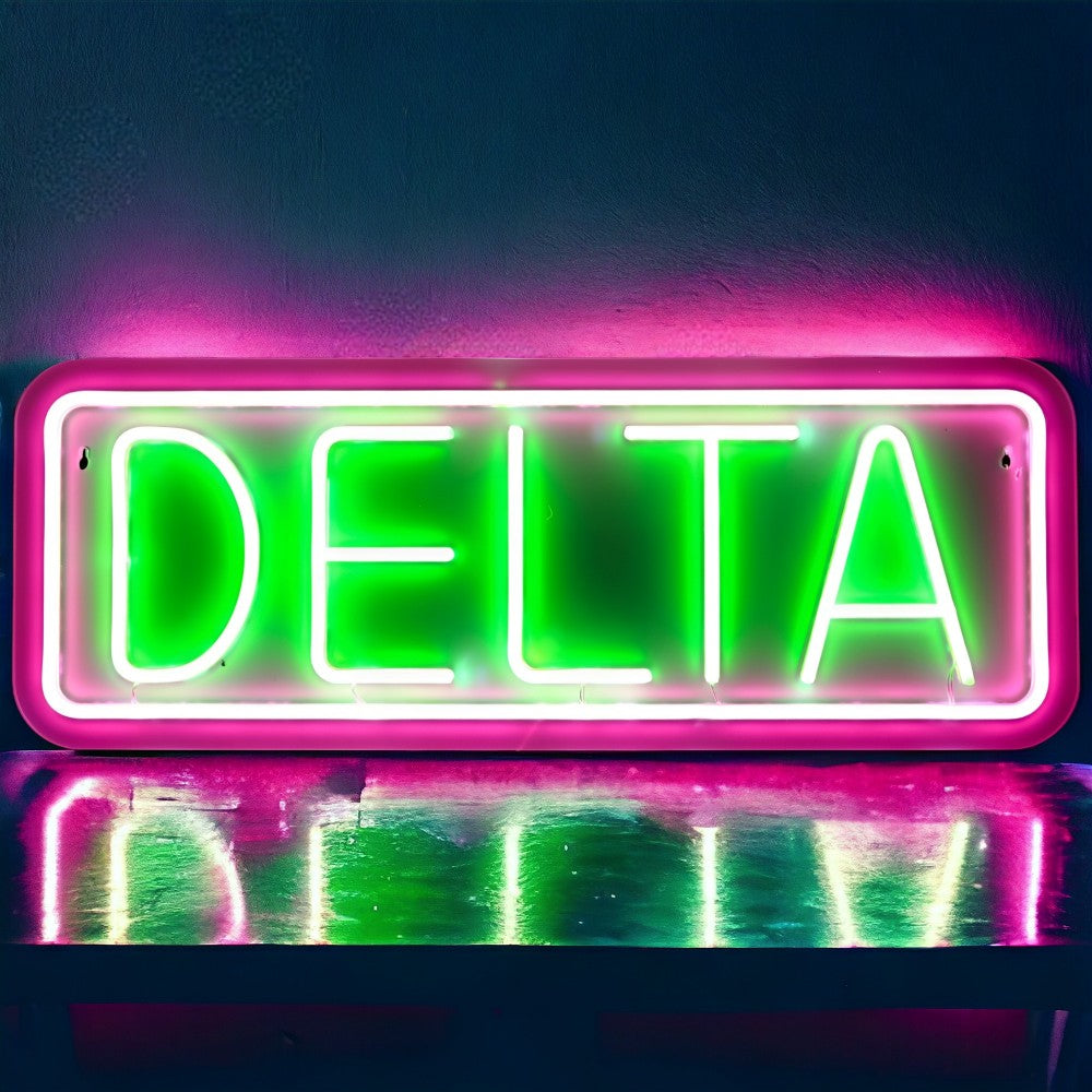 LED sign (delta)