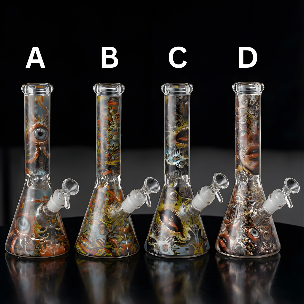 10” Horror Vision Beaker Water Pipe